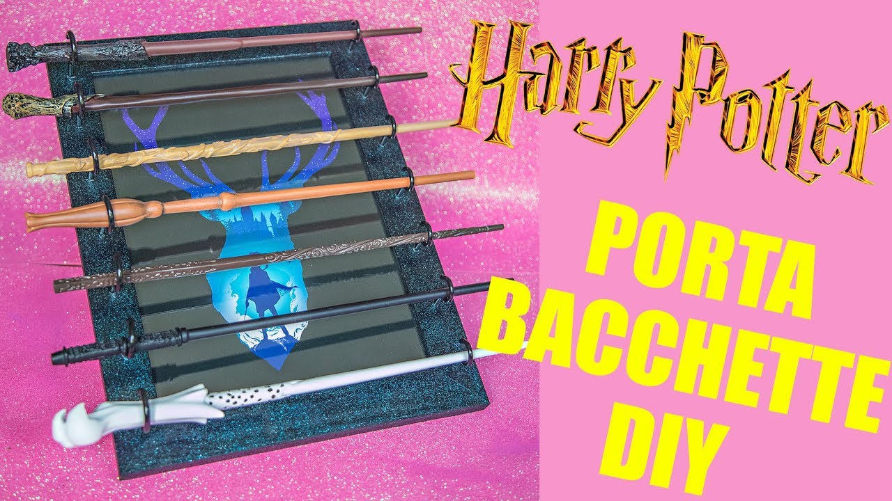 ⚡HARRY POTTER⚡ - 😍Porta Bacchette DIY!!! 😍 - Costruiamolo