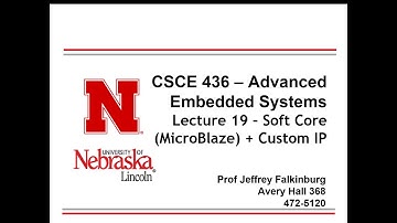 Lecture 19 Project v2  - MicroBlaze + custom IP