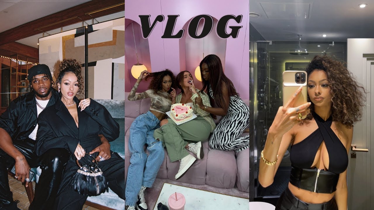 A few days with me VLOG | my birthday, plt podcast & fenty meet & greet