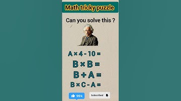 Can you solve this? #mathpuzzle #iqtest #puzzle #shortsfeed #logicpuzzles #mathstricks #mathriddles