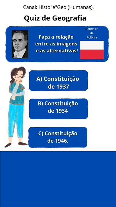 Quiz de História e Geografia #Geografia #aula #política #educação