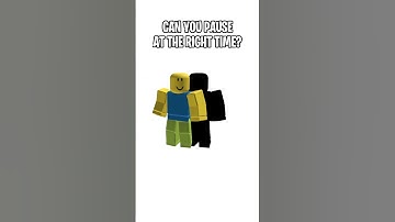 ⏸️ Can You Pause At The Right Time? ⏸️ Roblox Trend Edit 2022