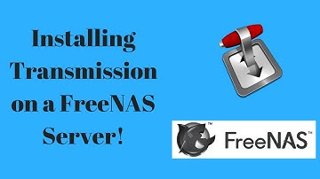 How to Install Transmission on a FreeNas Server!