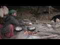 Cooking local fish by farmer || Local fish