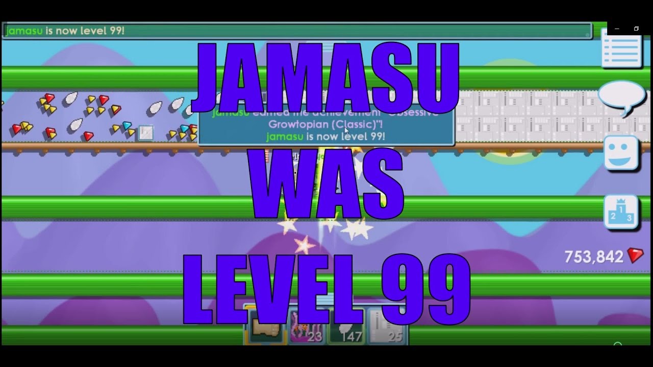 JAMASU LEVEL 99 || Growtopia ||