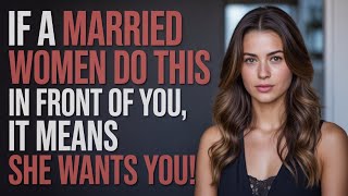 7 Sure Signs a Married woman wants YOU| How to know if a Married women likes you