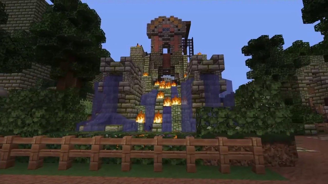 Minecraft Psvitaでディズニーシーを半分思い出で作ってた 2 Youtube