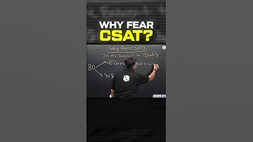 You Won’t Fear CSAT After Watching This! 🫡 #CSAT #CSATtricks #UPSC