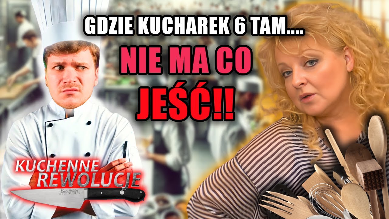 STARE KUCHENNE REWOLUCJE i ILU POTRZEBA LUDZI DO GOTOWANIA?!