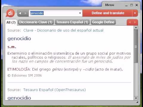 Diccionario español openoffice