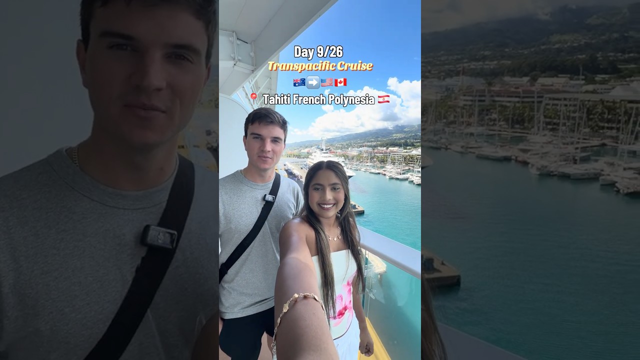 Day 9 of 26 nights Transpacific Cruise 🛳️ Sydney, Australia to Vancouver, Canada #royalcarribean