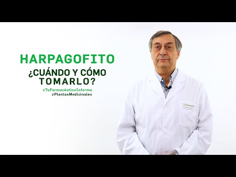Vídeo: Harpagophytum: Propiedades útiles Y Uso De Harpagophytum