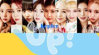 Kep1er(케플러)-Up!-【和訳 日本語字幕 カナルビ 歌詞】ケプラー lyrics 가사