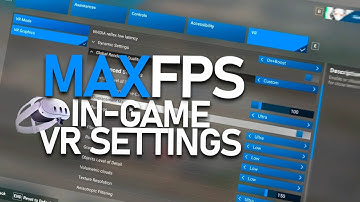 Max FPS: Best In-Game VR Settings for MSFS 2024!