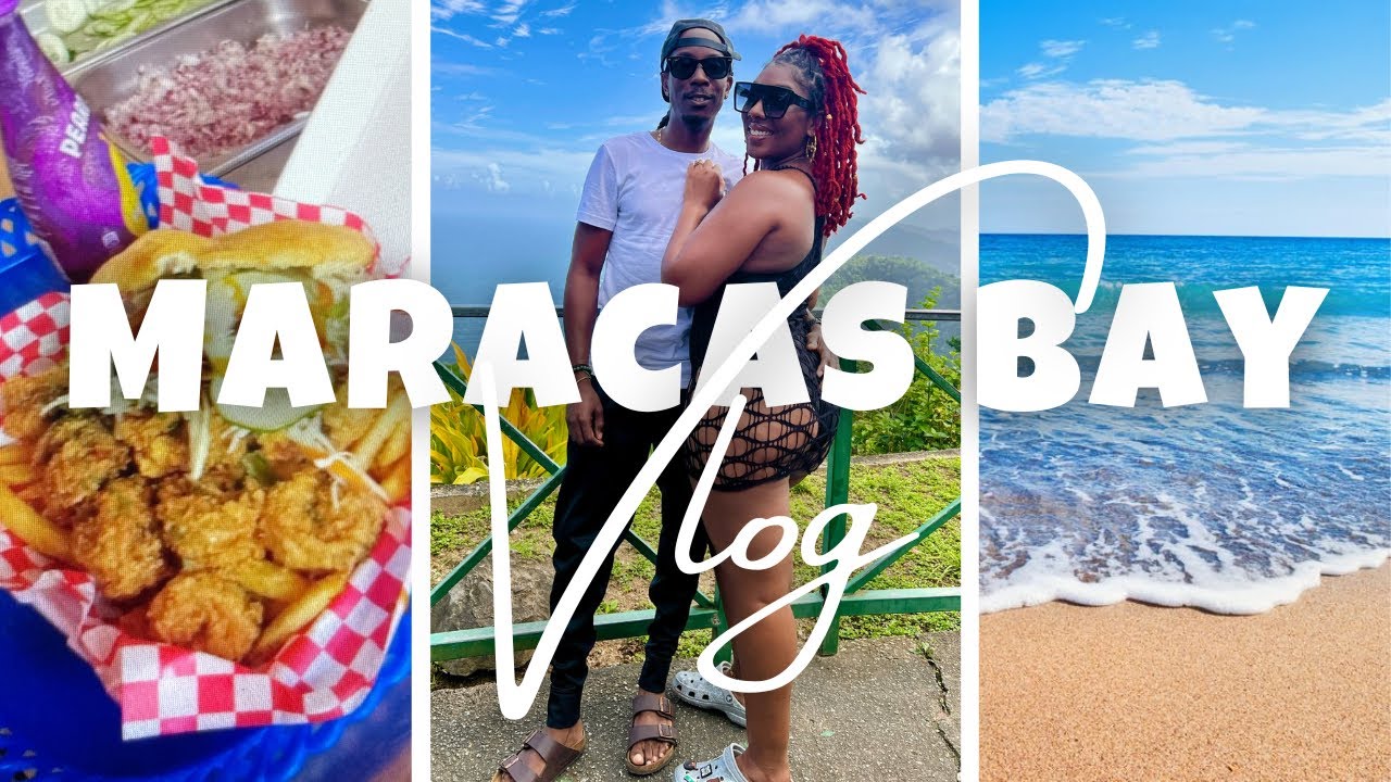 TRAVEL VLOG: Maracas Lookout & More at Maracas Beach - Mom's BAKE & SHARK!