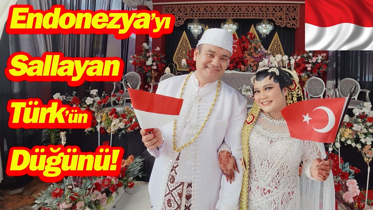 Endonezya’yı Sallayan Türk’ün Düğünü! -Şimdiye Kadar Böyle Bir Düğün Olmadı!#endonezya #düğün #aşk 