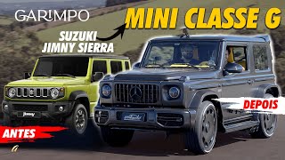 SUZUKI JIMNY VIROU MINI CLASSE G COM KIT DE R$ 250 MIL! Dirigimos o carro que virou moda em Dubai!