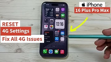 iPhone 16/16 Pro Max | How to RESET 4G Settings and Fix all 4G Problems