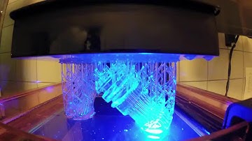 SLA Stereolithography time lapse