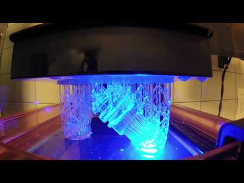 SLA Stereolithography time lapse