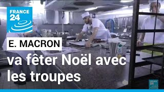 Macron rejoint le porte-avions Charles de Gaulle pour le Noël avec les troupes • FRANCE 24