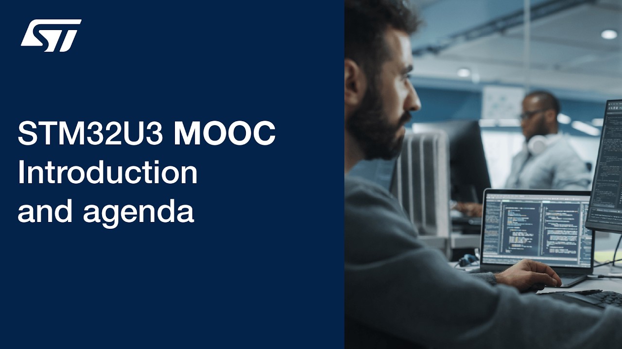 MOOC - Демонстрационный семинар по STM32U3 - 01 Введение и программа