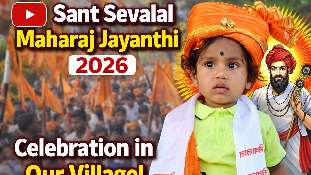 #Sant sevalal maharaj jayanthi celebration #banjara #sevalal banjara# sevalal bapu