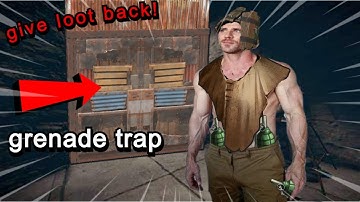 This grenade trap base made a clan raid me