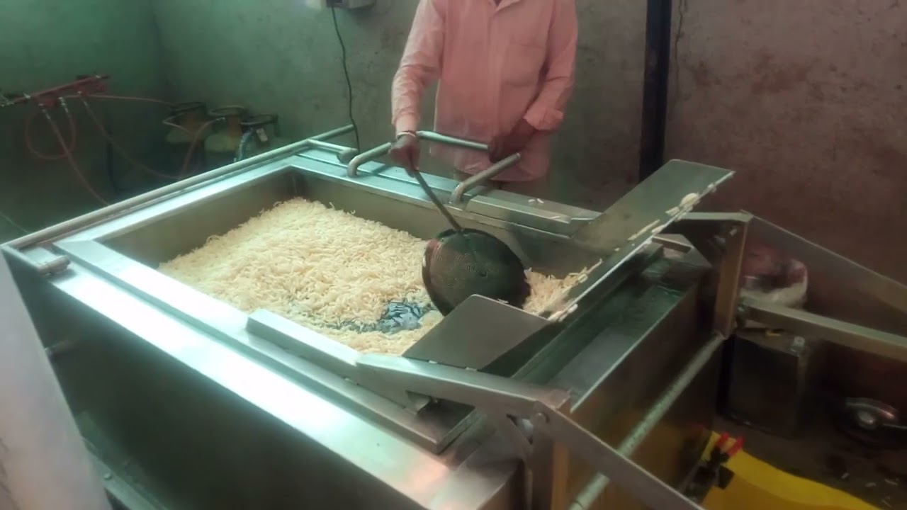 rectangular batch fryer