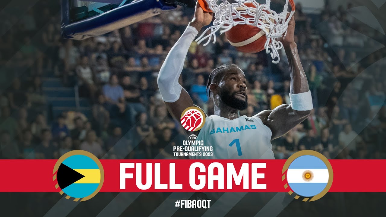 Bahamas v Argentina | Full Basketball Game |FIBA Olympic Pre