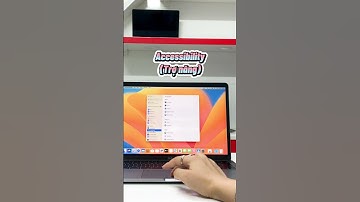 Đổi màu con trỏ chuột MacBook #shorts