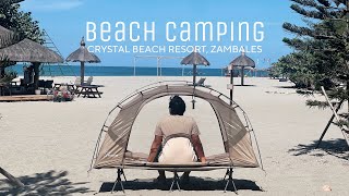 Beach Camping | Crystal Beach Resort, Zambales | Bluetti AC60