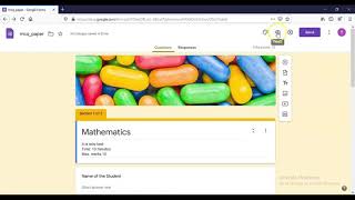 How to make question paper in google form