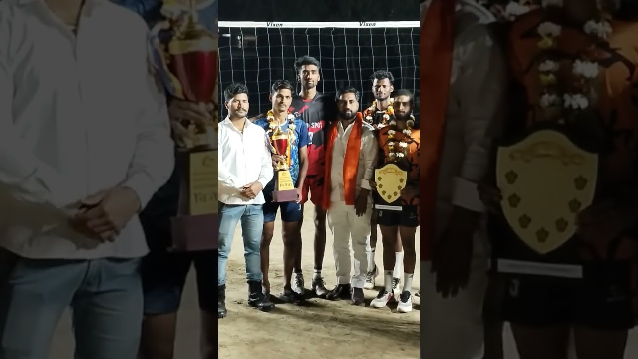 vollyball pratiyogita 17 March final match and dhiru brother team 