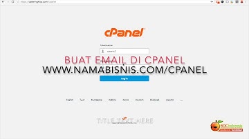 Cara Buat Email Domain Sendiri di Cpanel Web Hosting