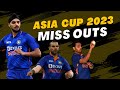 6️⃣ Players who did not get chance in Asia Cup 2023