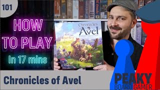 How to play Chronicles of Avel board game - Full teach - Peaky Boardgamer screenshot 2