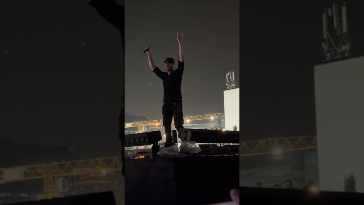 Enrique Iglesias-Hero Mumbai 2025 Concert Live- Indian Music