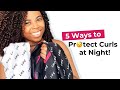 HOW TO: 5 Easy Ways to Preserve Curls Overnight! | NEW LUS ACCESSORIES!