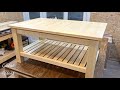 Projets de travail du bois de bricolage de table basse