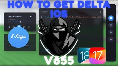 How To Install Roblox Executor Delta V655 on iOS Using Esign | No Blacklist/Revokes
