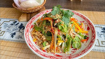 Cách làm GỎI KHỔ QUA không đắng, tươi giòn | Vegan