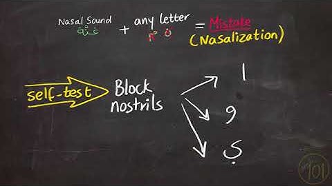 Common mistakes #9 | What is Nasalization? & How to avoid it?