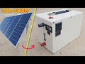 Build free 1kWh DIY solar generator - DIY 220v mobile power station