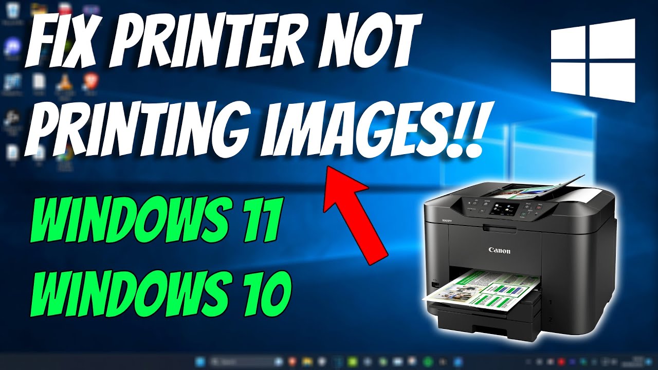 How To Fix Printer Not Printing Images or Photos in Windows 11 - YouTube