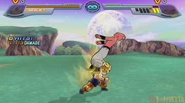 Dragon Ball Z Infinite World - SSj3 Goku (GT) vs Kid Buu
