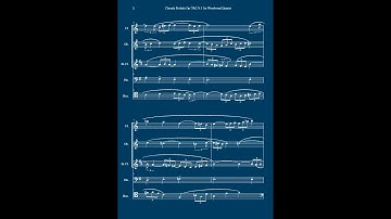 Max Reger - Chorale Prelude Op.79b2 N.1 for Woodwind Quintet - Sheet Music