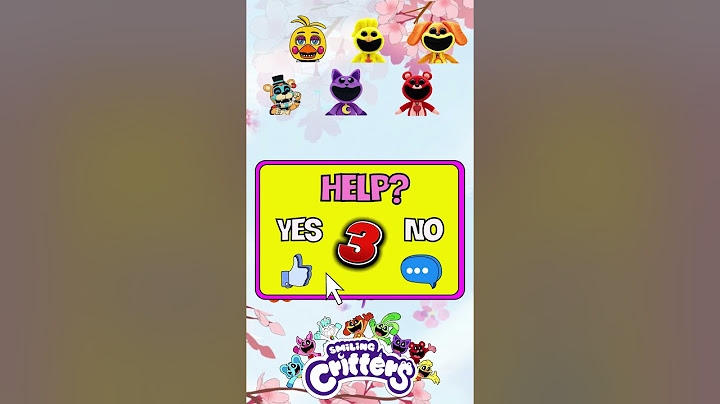 How is your IQ? Smiling Critters Vs FNAF Into the Pit pass the IQ test level 555 #fnaf