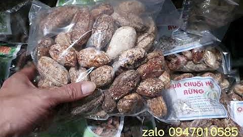 Chuối hột rừng , bốn loại chuối hột rừng giá bao nhiêu