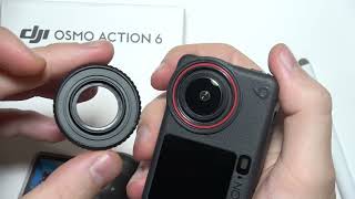 DJI Osmo Action 6: How to Mount Lens Cover screenshot 4